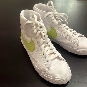 Customized Nike Hightops - if your initials are ‘MF’ - these shoes are for you!